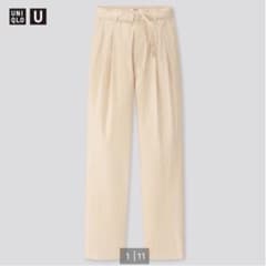 UNIQLO U★コットンツイルタックベルテッドパンツ★Sa様専用のサムネイル