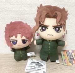 ジョジョの奇妙な冒険 花京院典明 ぬいぐるみ 2点セット ともぬい ちび