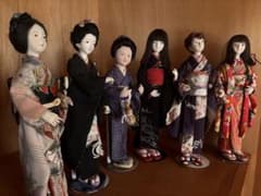 日本人形6体　着物が美しくとても素敵です 日本人形6体 着物が美しくとても素敵です - メルカリ