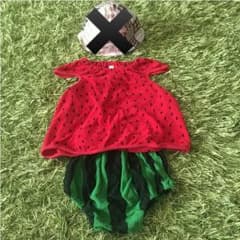 スイカ柄 子ども服のサムネイル
