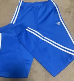 adidas 青 3本ラインパンツ Sのサムネイル