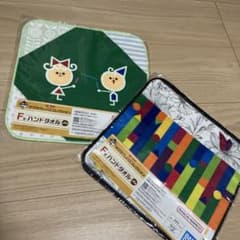 사쿠라 크레파스 컬렉션 이치 반 쿠지 핸드 타월 2 장 세트