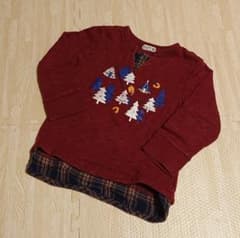 キッズ トップス トレーナー サイズ110のサムネイル