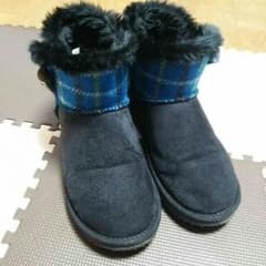 kuma☆さま♡  ニコアンド ハリスツイード ブーツ♡Ｍのサムネイル