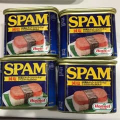 スパム空きカン4個セットのサムネイル