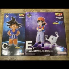 一番くじ　ドラゴンボールGT C賞　孫悟空　E賞　パン&ギル　2体セットのサムネイル