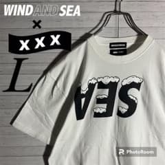【希少コラボ】ウィンダンシー×ゴッドセレクション ビックロゴ 両面ロゴ Tシャツのサムネイル