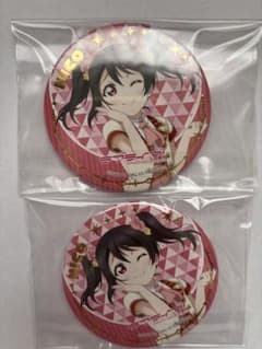 ラブライブ！μ's 矢澤にこ 箔押しサイン入り缶バッジ 5点セット ラブライブ！μ's 矢澤にこ 箔押しサイン入り缶バッジ 5点セット ラブ