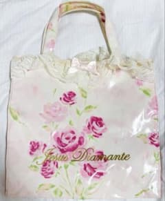 Jesus Diamante ジーザスディアマンテ ぼかし薔薇柄 エコバッグ - メルカリ