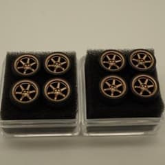 1/64 ミニカー カスタム用ホイールセット ZA102 10.5mm 2セット