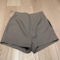 ハイウエスト チェック柄 ショートパンツのサムネイル