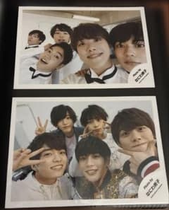 なにわ男子 集合 公式写真 2枚セット - メルカリ
