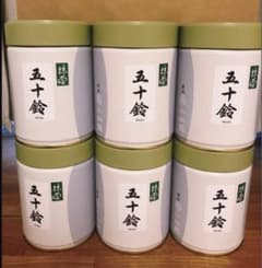 国産正規品】丸久小山園抹茶 五十鈴100g ×6缶 - メルカリ