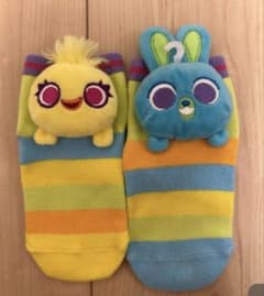 토이 스토리 덕키 & 토끼 양말 13 ~ 18cm 마스코트 포함