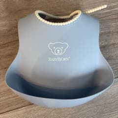 BABYBJORN ベビービョルン お食事エプロン ブルーのサムネイル