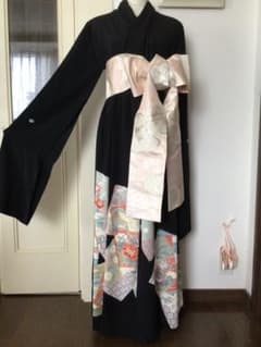 着物リメイク燕尾ジャケット 着物リメイク喪服燕尾ジャケットワイドパンツセット|mercariメルカリ