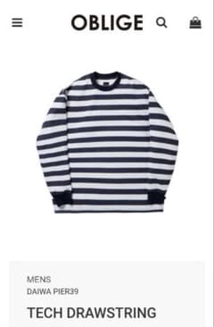 DAIWA PIER39 TECH DRAWSTRING BORDER L/Sのサムネイル