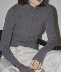 ciki様専用【美品】TODAYFUL Halfzip Rib Knit リブニのサムネイル