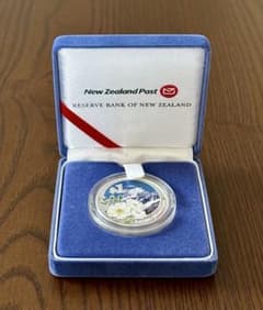 サ*ム様 【美品】ニュージーランド 2007年 プルーフ銀貨 1NZドル ⑦