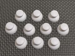 10個 【改良版】ゲームキューブコントローラー 交換用スティックキャップ グレーのサムネイル