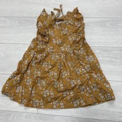 韓国子供服　花柄　ワンピースのサムネイル