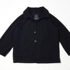 美品✨ Y's ヨウジヤマモト ボタンタブ変形ジャケット フリンジ袖 薄手のサムネイル