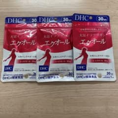 DHC 大豆イソフラボン エクオール  30日分 3個セットのサムネイル