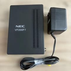 vdslモデム　NEC VF200F7 美品】NEC VDSLモデム VF200F7 ACアダプター付き 動作確認済み - メルカリ