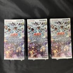 シュリンク付き未開封　遊戯王 レボリューションブースター 3BOXセット