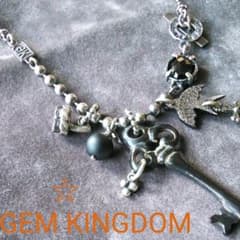 【美品】☆GEM KINGDOM／シルバーネックレス　ロングネックレスのサムネイル