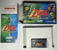 超美品‼️ゼルダの伝説 神々のトライフォース＆4つの剣 GBAのサムネイル