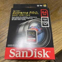 SanDisk サンディスクExtreme pro 64GB 新品未使用のサムネイル