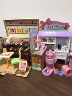 【最終価格】リカちゃん　ショップ　まとめ売りのサムネイル