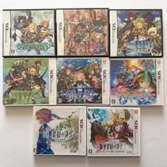 DS 3DS 世界樹の迷宮 1 2 3 4 5 X 新世界樹の迷宮 8本セット - メルカリ