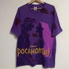 90s USA製 ディズニー Disney ポカホンタス Tシャツ XL - メルカリ