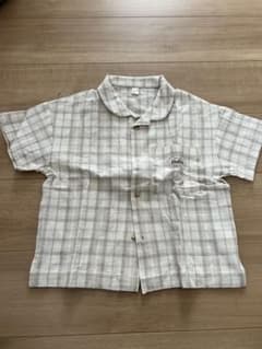 新品未使用⭐︎アプレレクールapres les cours チェックシャツ　130のサムネイル
