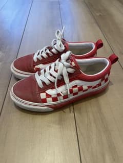 Vans チェッカー柄 ローカットスニーカー 21cmのサムネイル