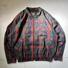 WOODS & IRONS チェック柄 ジップアップ ブルゾンのサムネイル