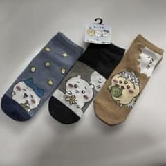 ちいかわ ソックス 3足セット 24〜26cmのサムネイル