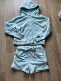 すみっコぐらし ルームウェア上下セット フリース 150cm