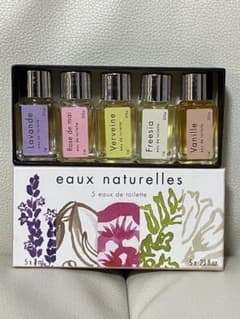 Fragonard eaux naturelles EDT ミニ香水 5本セットのサムネイル