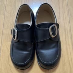 黒 バックル付き フォーマルシューズ　18cmのサムネイル