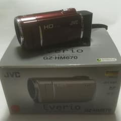 値下げ !JVC ケンウッド エブリオ　ビデオカメラ 　GZ-HM670のサムネイル