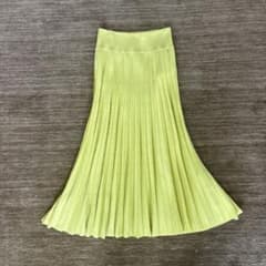 AGNONA アニオナ シルクコットン プリーツスカート - メルカリ