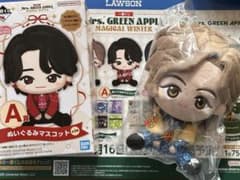 Mrs. GREEN APPLE 이치 반 쿠지 A상 봉제인형 마스코트 후지사와 료카