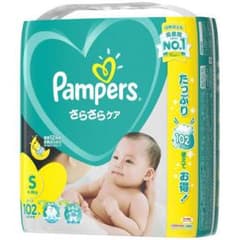 パンパース テープ Sサイズ　4-8kg 102+2枚のサムネイル
