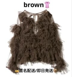 NOTRE emor /ノートルエモア tulle veil tops - メルカリ