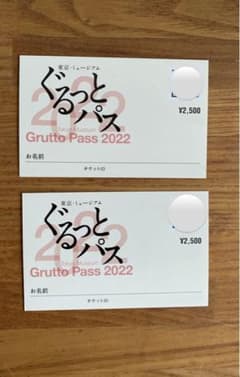 未使用✨ぐるっとパス2022のサムネイル