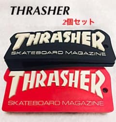 THRASHER ラバーキーカバー キーホルダー 2個セットのサムネイル
