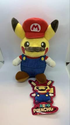 マリオピカチュウ ぬいぐるみ 限定品 - メルカリ